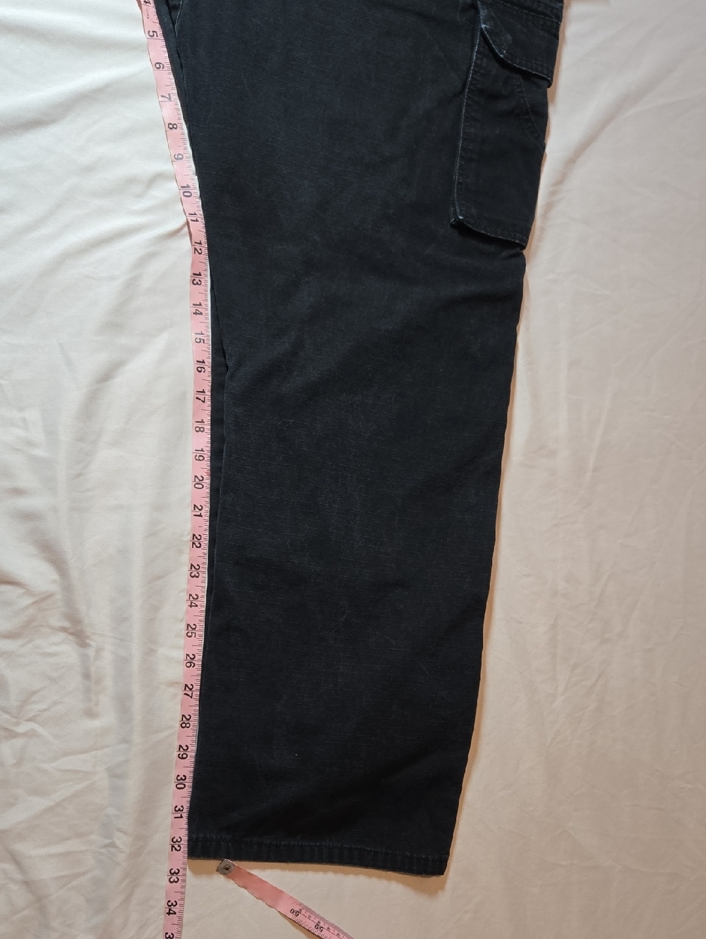 Wrangler RIGGS Workwear Ripstop Ranger Cargo Pant 38x32 (See Pics) Black - Picture 11 of 14